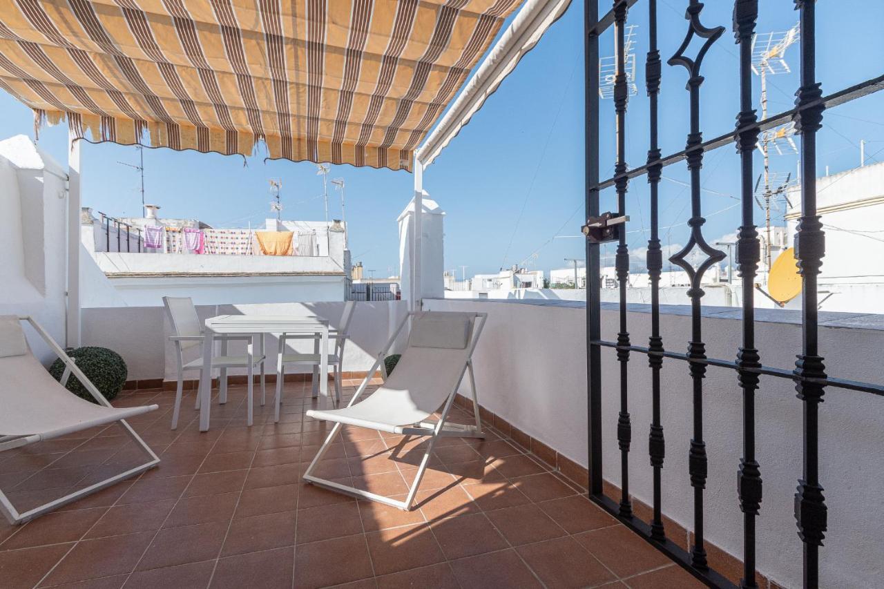Terraza Estampa De Cadiz Daire Dış mekan fotoğraf